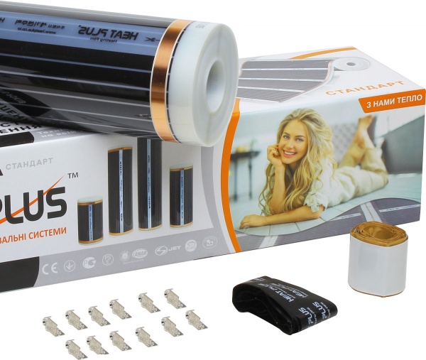 Нагревательная пленка Heat Plus Стандарт HPS010 2200 Вт 10 кв.м