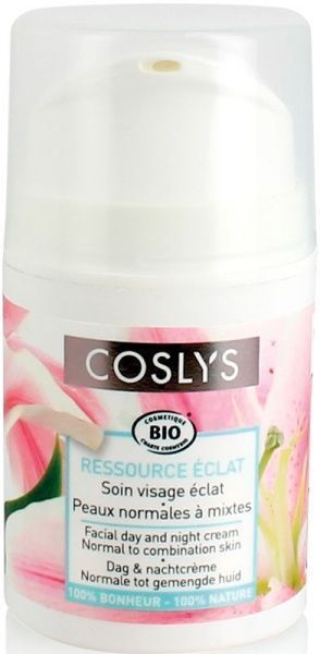 Крем для лица COSLYS с экстрактом лилии для нормальной и комбинированной кожи 50 мл