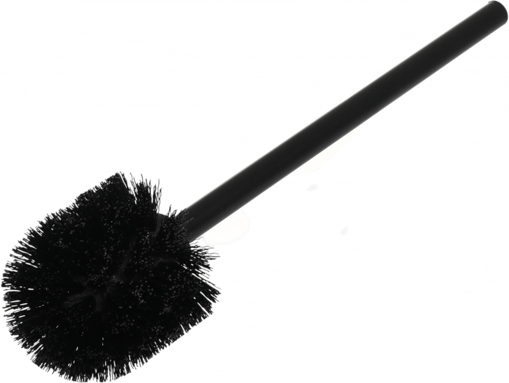 Ершик для унитаза Sensio Marble 9.7x13/25.5cm черный с белым