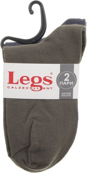 Шкарпетки Legs 21 р. one size anthracite/olive 2 шт. 