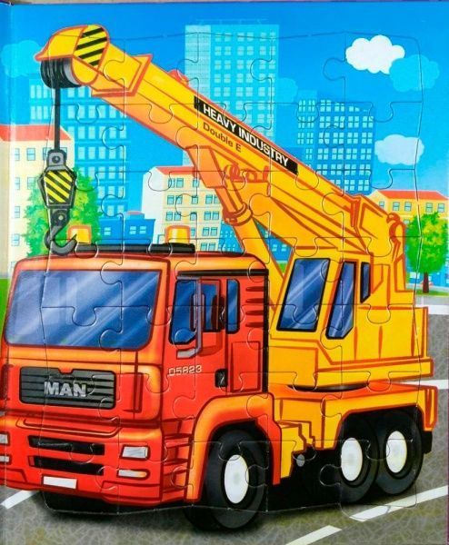 Книга «Книжка. Спецтехніка (книга-пазл)» 9786177282159