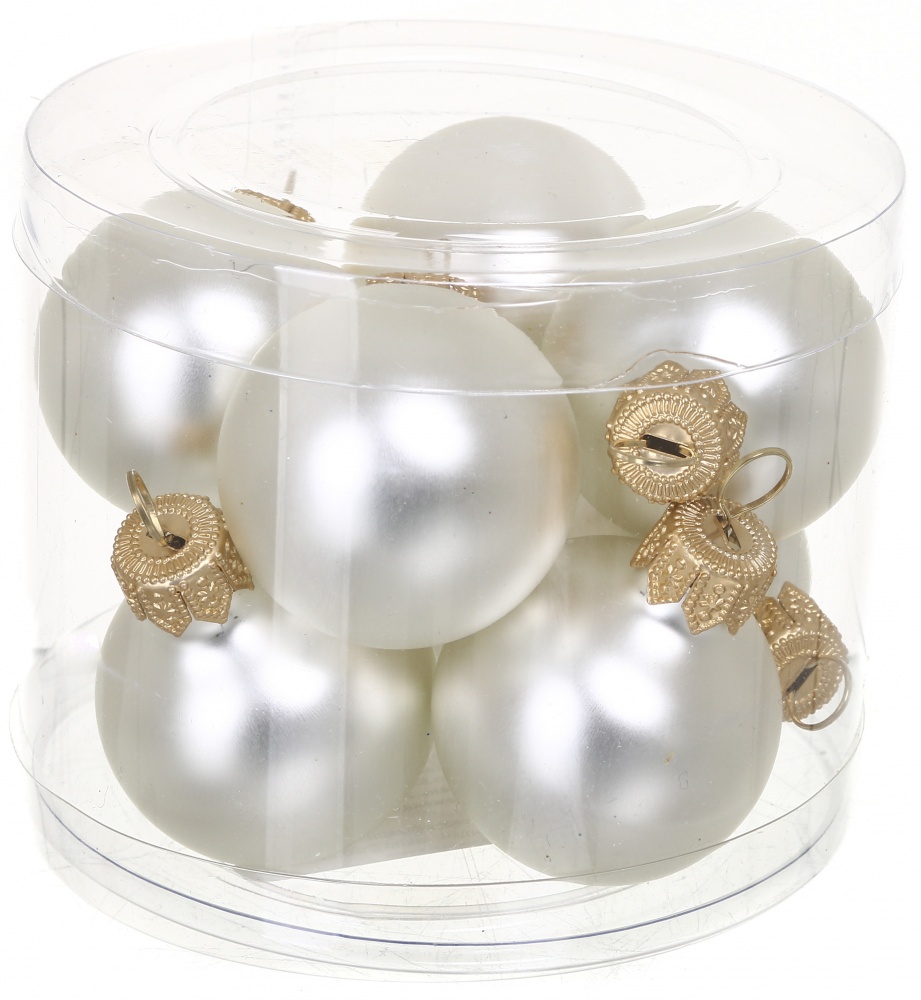 Набор елочных шаров в ассортименте d 40 мм 8 шт./уп.