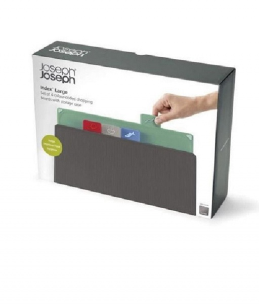 Набор досок разделочных с подставкой 4 шт. Index 01000834 Joseph Joseph