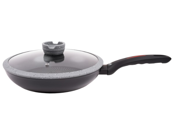 Сковорода з кришкою 28 см 25-45-180 Krauff