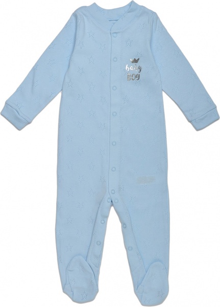 Человечек для мальчика Фламинго ясельный 382-1022 р.74 голубой 