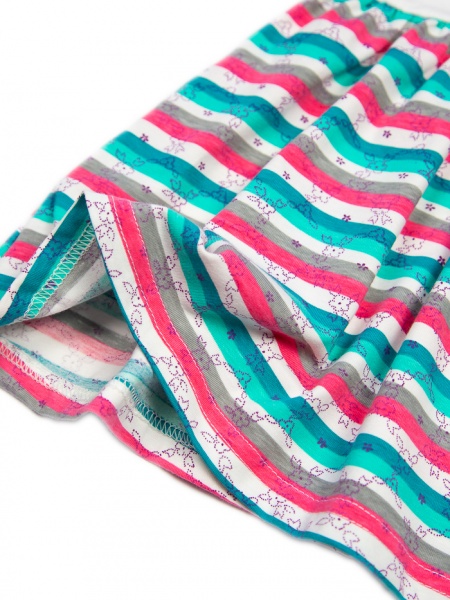 Платье Luna Kids полоска р.122 малиновый 