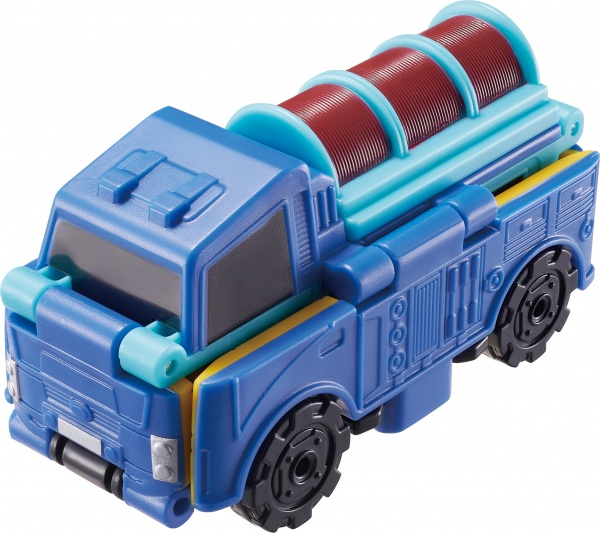 Машинка-трансформер Flip Cars 2 в 1 Міський транспорт, Автомобіль караван і Автомобіль для поливу EU463875-35