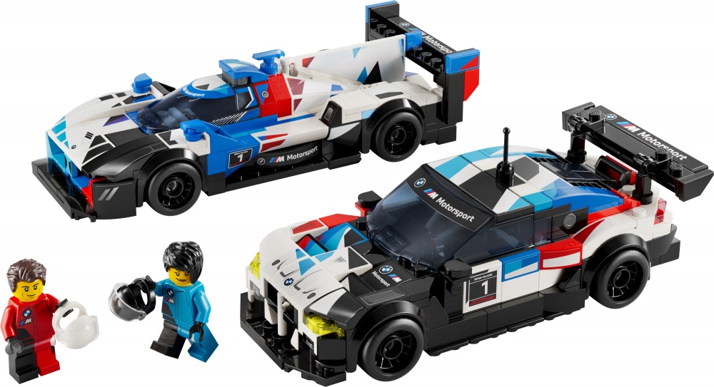 Конструктор LEGO Speed Champions Автомобили для гонки BMW M4 GT3 и BMW M Hybrid V8 76922
