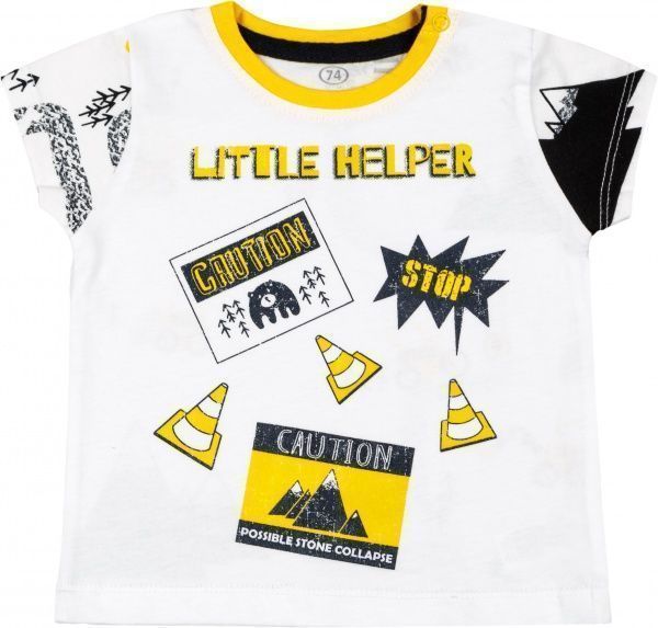 Футболка Фламінго р.80 білий 569-103 