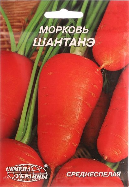 Насіння Семена Украины морква Шантане 20г