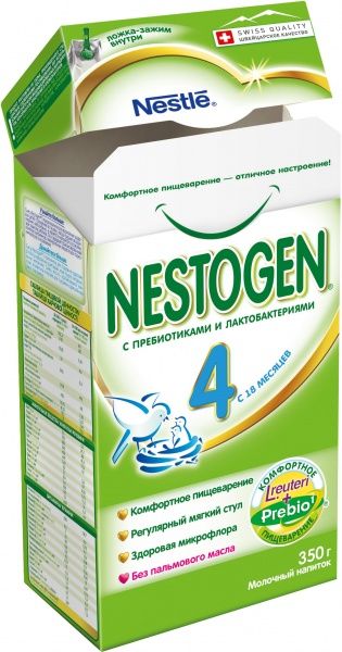 Сухая молочная смесь Nestle Nestogen 4 350г 7613033461361