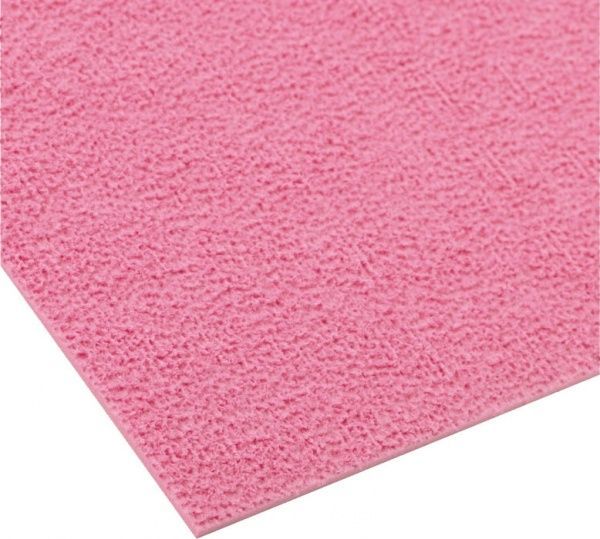 Фоамиран с плюшевой фактурой MX61865 2 мм 20х30 см розовый пастельный