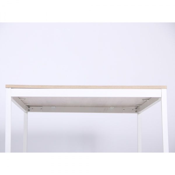 Стол обеденный AMF Art Metal Furniture Норд каркас разборный белый беж 