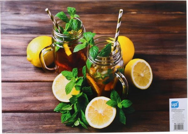 Коврик для сервировки Мятный чай и корзинка 42,7х30,2 см UP! (Underprice)