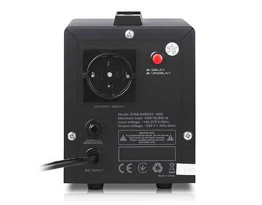 Стабілізатор напруги Real-el STAB Energy-1000