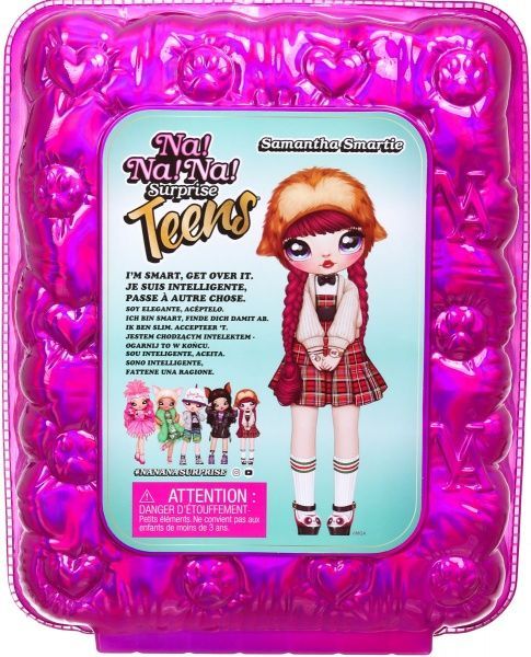 Набір з лялькою Na! Na! Na! Surprise серії Teens_Саманта Смарті 573876