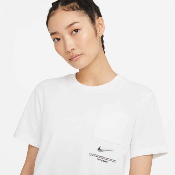 Футболка Nike W NSW SWSH SS TOP CZ8911-100 XS білий