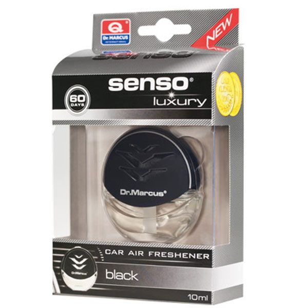 Ароматизатор на панель приладів  DR. MARCUS SENSO LUXURY black