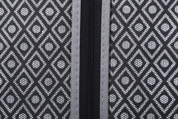 Чехол для одежды Silver Vivendi 100x60 см серый с прозрачным