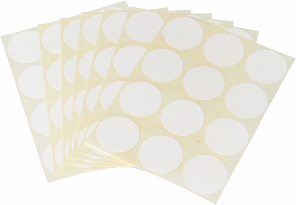 Этикетки UPM-Kymmene Crystal для бытового использования 25 мм 84 шт 