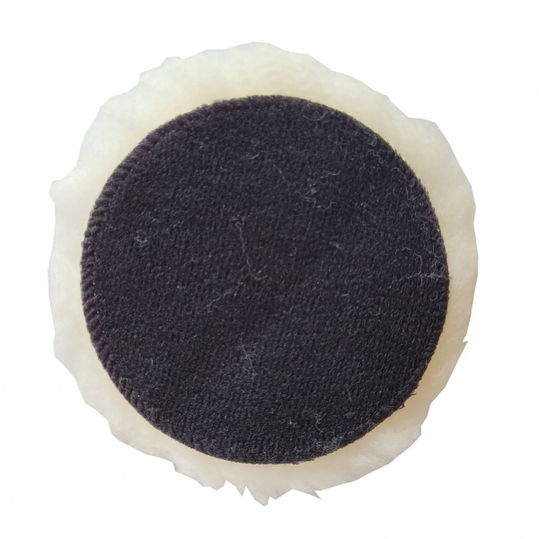 Круг полірувальний A.T.T. з натуральної овчини самоприліпний 125 мм