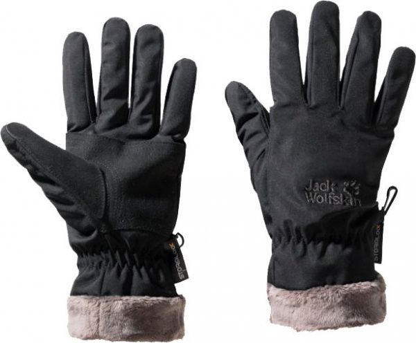 Варежки Jack Wolfskin STORMLOCK HIGHLOFT GLOVE WOMEN 1901084-6000 р. S черный