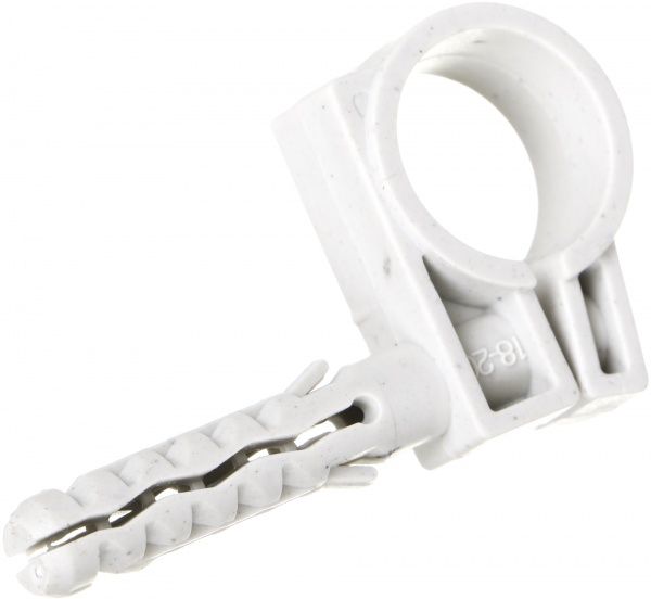 Обойма для труб Україна (ТОВ Відеодом) D 18-20 мм с ударным шурупом (10 шт.)