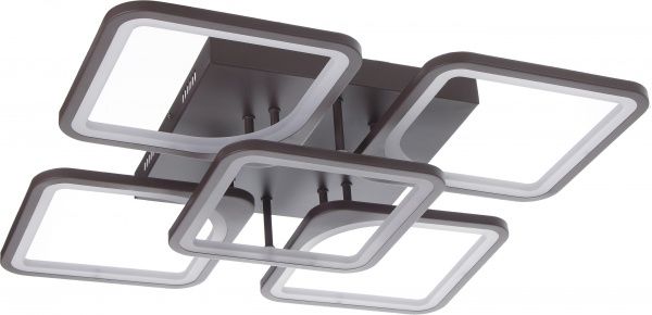 Люстра светодиодная Victoria Lighting Rhombus/PL5 coffee 5x150 Вт коричневый Rhombus/PL5 coffee 