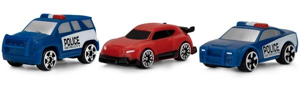 Игрушечный набор Micro Machines MICROMACHINES Полиция (3 шт.) 6606085