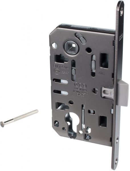 Дверний замок міжкімнатний AGB титан