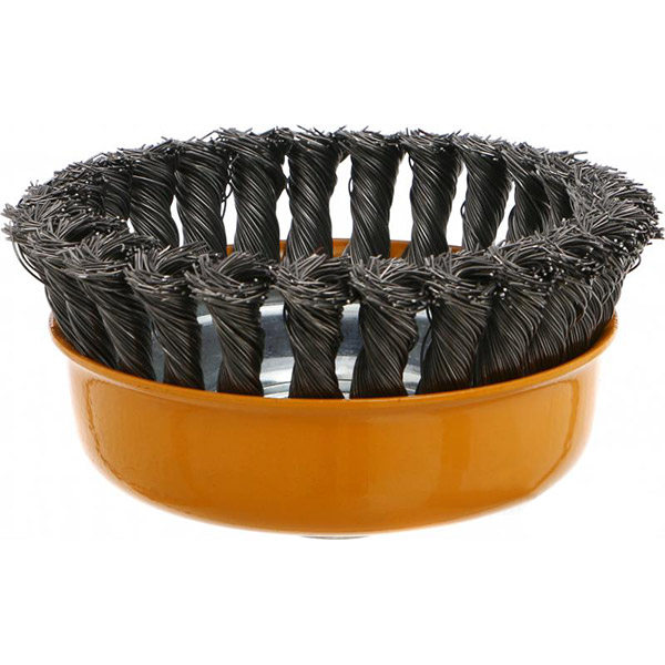 Щетка торцевая из плетенной проволоки 125мм Compass