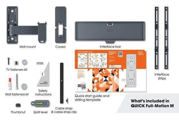 Кронштейн настінний Vogels TVM 1423 поворотно-похилі 32