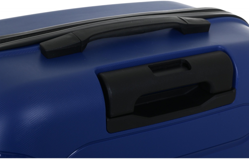 Валіза Compass №XY007 L 93 л синій 70x46x29 см