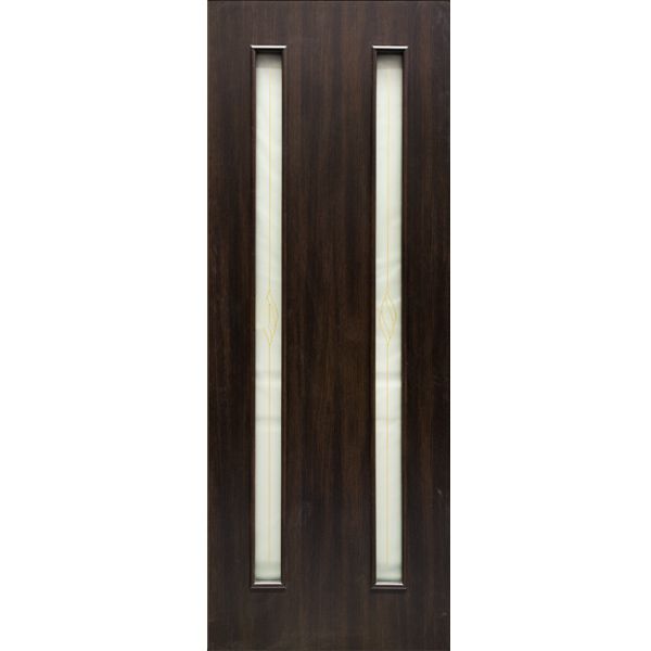 Дверное полотно ОМиС Вероніка ЗС+КМ 600 мм венге