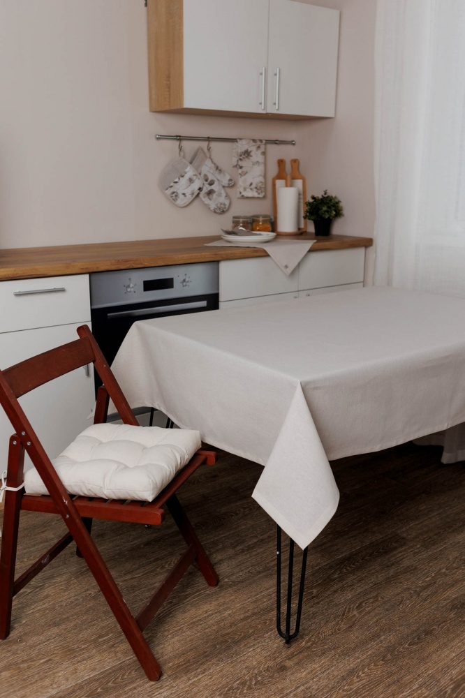 Скатерть Шанталь 133x180 см бежевый La Nuit