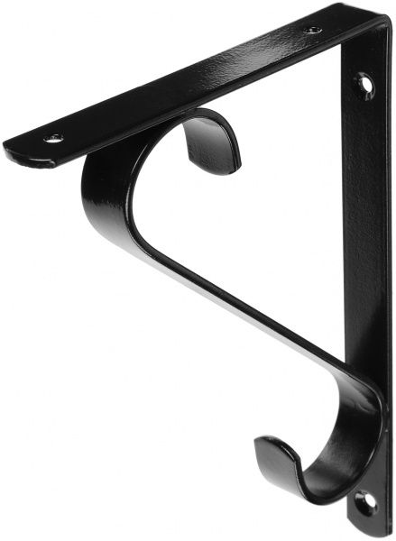 Кронштейн Larvij L7642BL Прованс 150x200 мм чорний