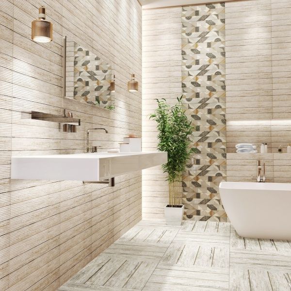 Плитка InterCerama Manifesto рельєфна 23х60/ Р 166071 