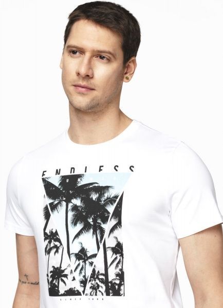 Футболка 4F H4L20-TSM034-10S H4L20-TSM034-10S XL білий