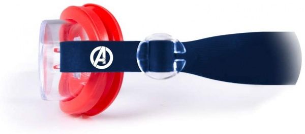 Окуляри для плавання 7 Polska 9868 Местники one size червоний