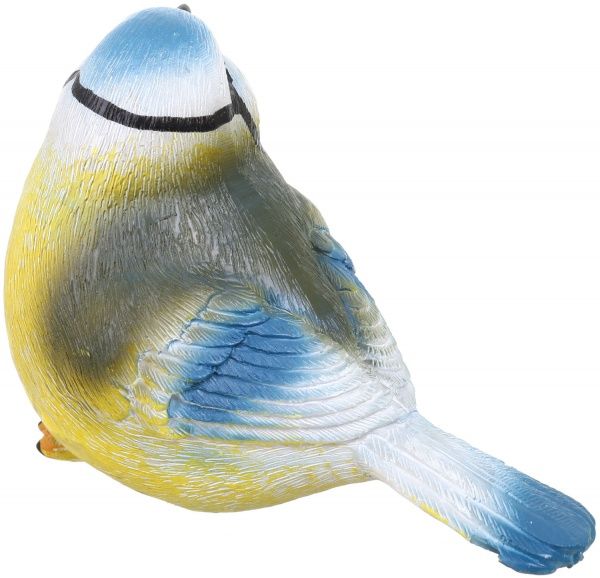 Декоративная фигура желтая птичка 135x75x75 мм