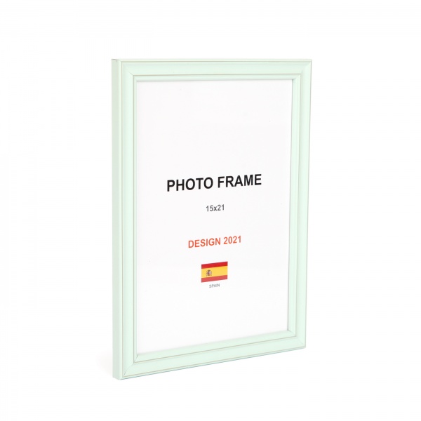 Рамка для фото 1 фото 15x21 см мятный 