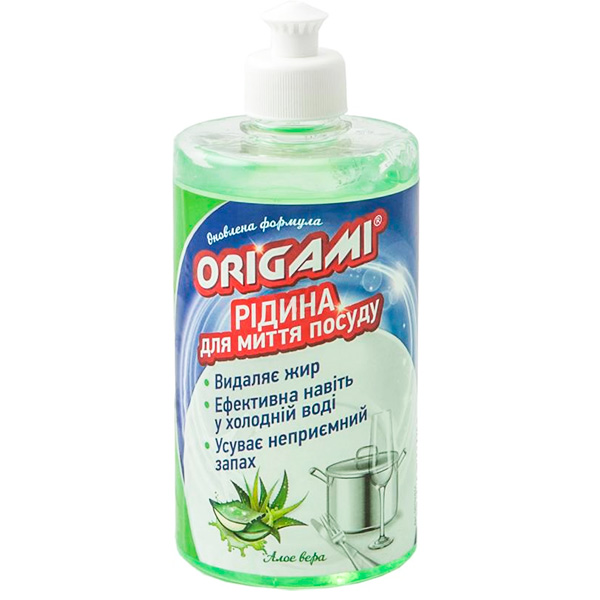 Засіб для миття посуду Origami Алое вера 