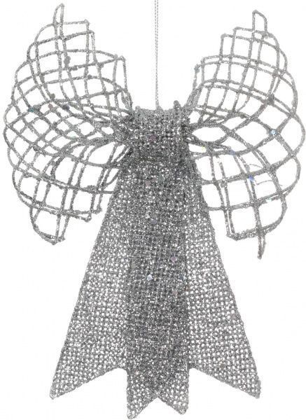 Елочная игрушка Бант 15 см 