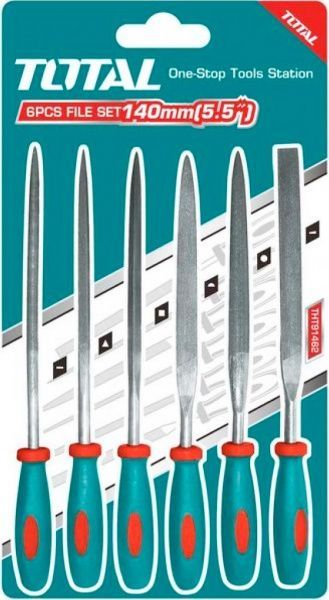 Набір надфілів Total 140 мм. (5,5