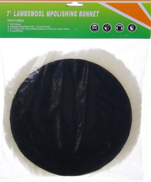 Насадка полировальная с овчины 180 мм GF 