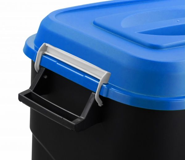 Бак для сміття з кришкою Tayg Eco 75 л 411021_синій