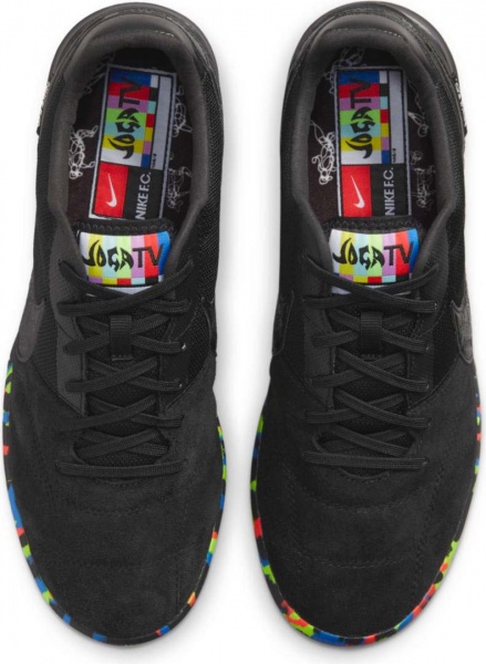 Футзальная обувь Nike Premier II Sala (IC) AV3153-090 р.US 11,5 черный