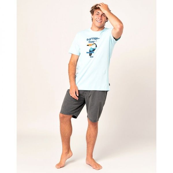 Футболка Rip Curl Destination Animals CTESS5-1080 р. M світло-синій