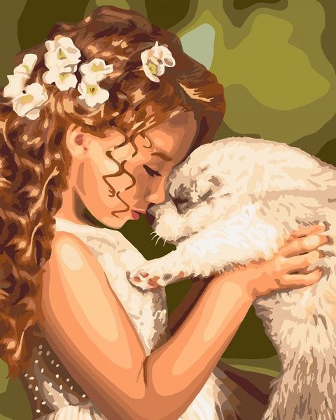 Картина по номерам Мой любимец Идейка 