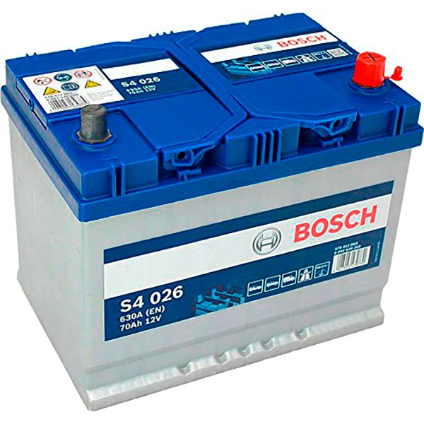 Акумулятор автомобільний Bosch 70А 12 B 66571 «+» праворуч